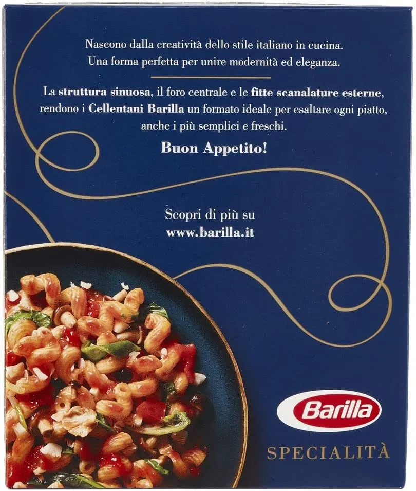 BARILLA SPECIALITA’ CELLENTANI 500 GR - immagine 3