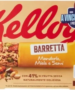 KELLOGG’S BARRETTA MANDORLE & MIELE 128GR
