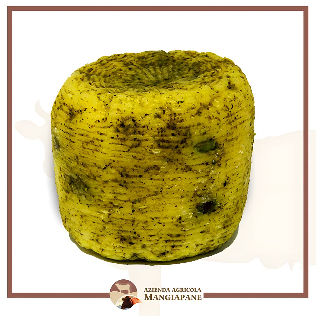 Cacio Fresco di Vacca Modicana al Pistacchio