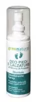 Deo Spray Piedi e Calzature al Mentolo Green Natural