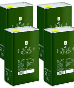 Olio EVO Bio 100% italiano – 4 Lattine da 3 L
