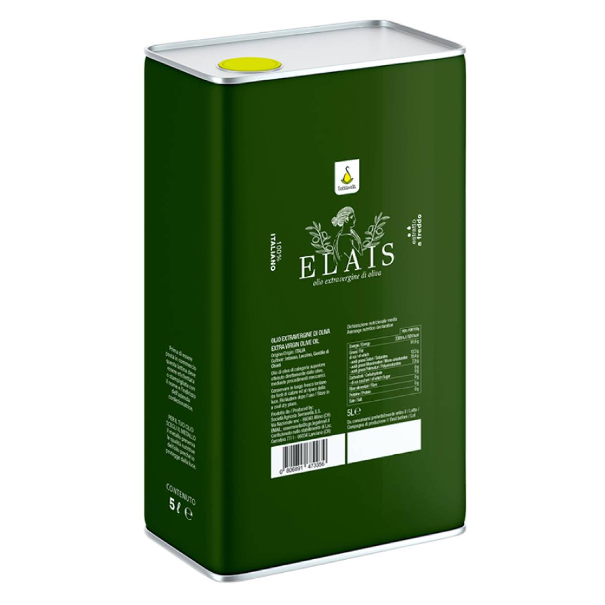 Olio EVO Bio 100% italiano – in Lattina da 5 L - immagine 2