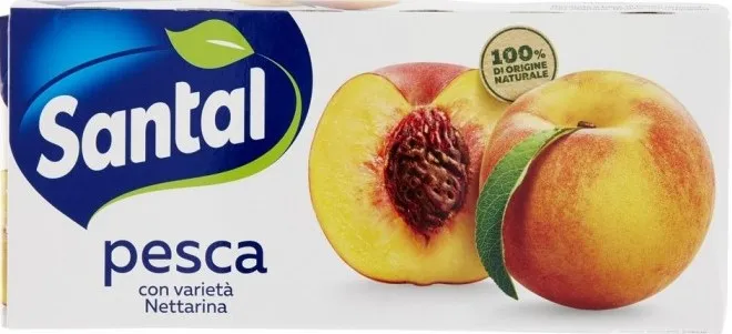 SANTAL SUCCO PESCA BRIK 3X200ML