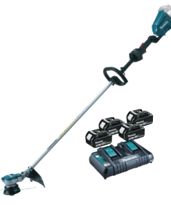 MAKITA DECESPUGLIATORE BORDATORE 2x18V + 4 BATT. DOPPIO CARICATORE mod. DUR364LZ