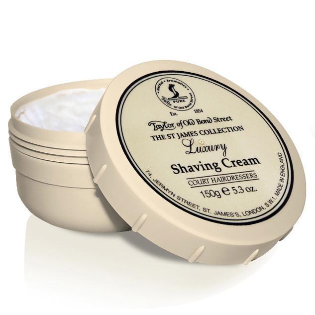 Taylor of Old Bond Street Luxury shaving cream 150g The st James Collection - immagine 2