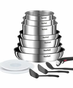 Tefal Batteria da Cucina Tefal 13 Pezzi L897DS04