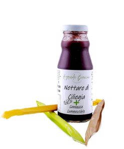 Nettare di ciliegia (con cannuccia commestibile)