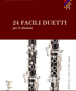 24 FACILI DUETTI PER 2 CLARINETTI