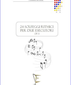 24 SOLFEGGI RITMICI PER 2 ESECUTORI