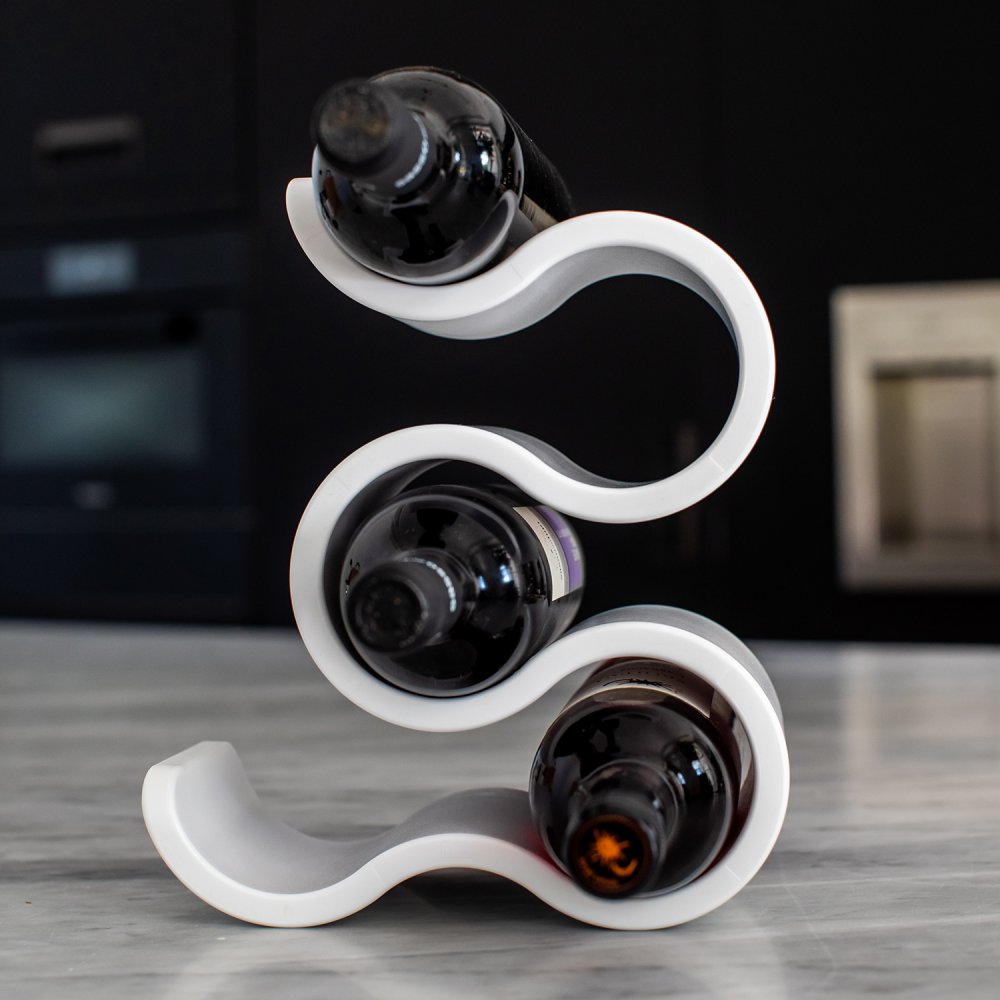 Koziol Portabottiglie Boa Bianco - immagine 5