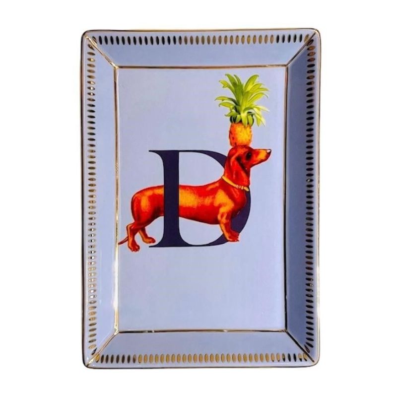 Yvonne Ellen Svuotatasche con Lettera - immagine 5