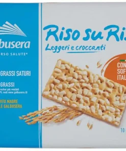 GALBUSERA CRACKERS CON RISO SOFFIATO 380 GR