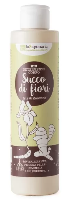Detergente Corpo Iris e zenzero – Succo di Fiori La Saponaria - immagine 2