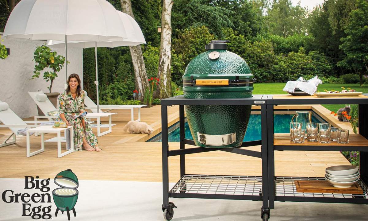 Barbecue a carbonella Big Green Egg Large 117632 - immagine 4