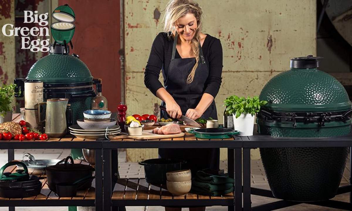 Barbecue a carbonella Big Green Egg Large 117632 - immagine 7