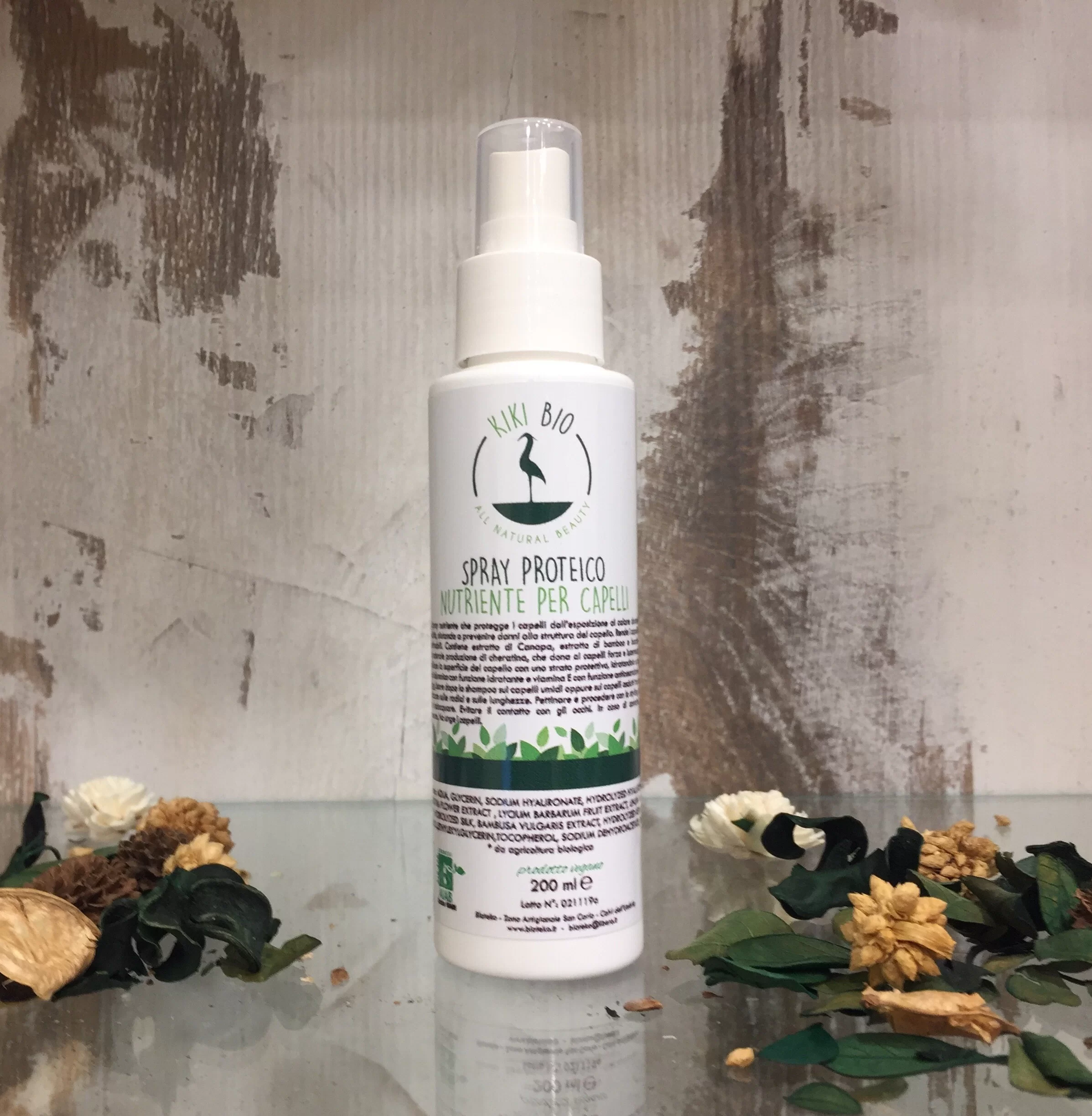 Spray Proteico Ricostruzione Capelli Istantanea Kiki Bio