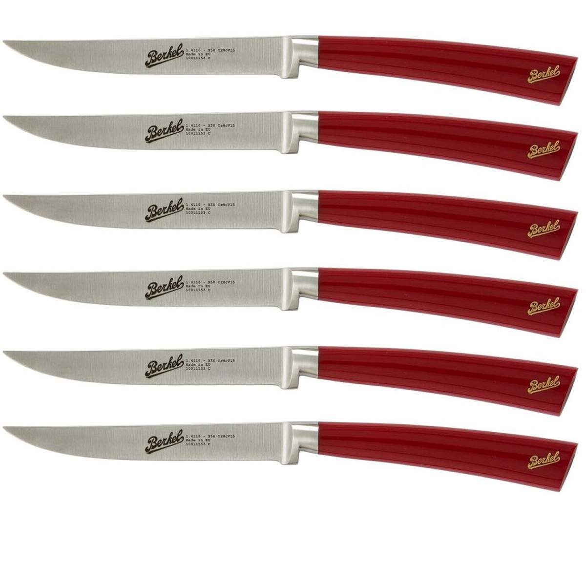 Set 6 coltelli da bistecca Berkel Elegance KEP6ST11SR - immagine 2