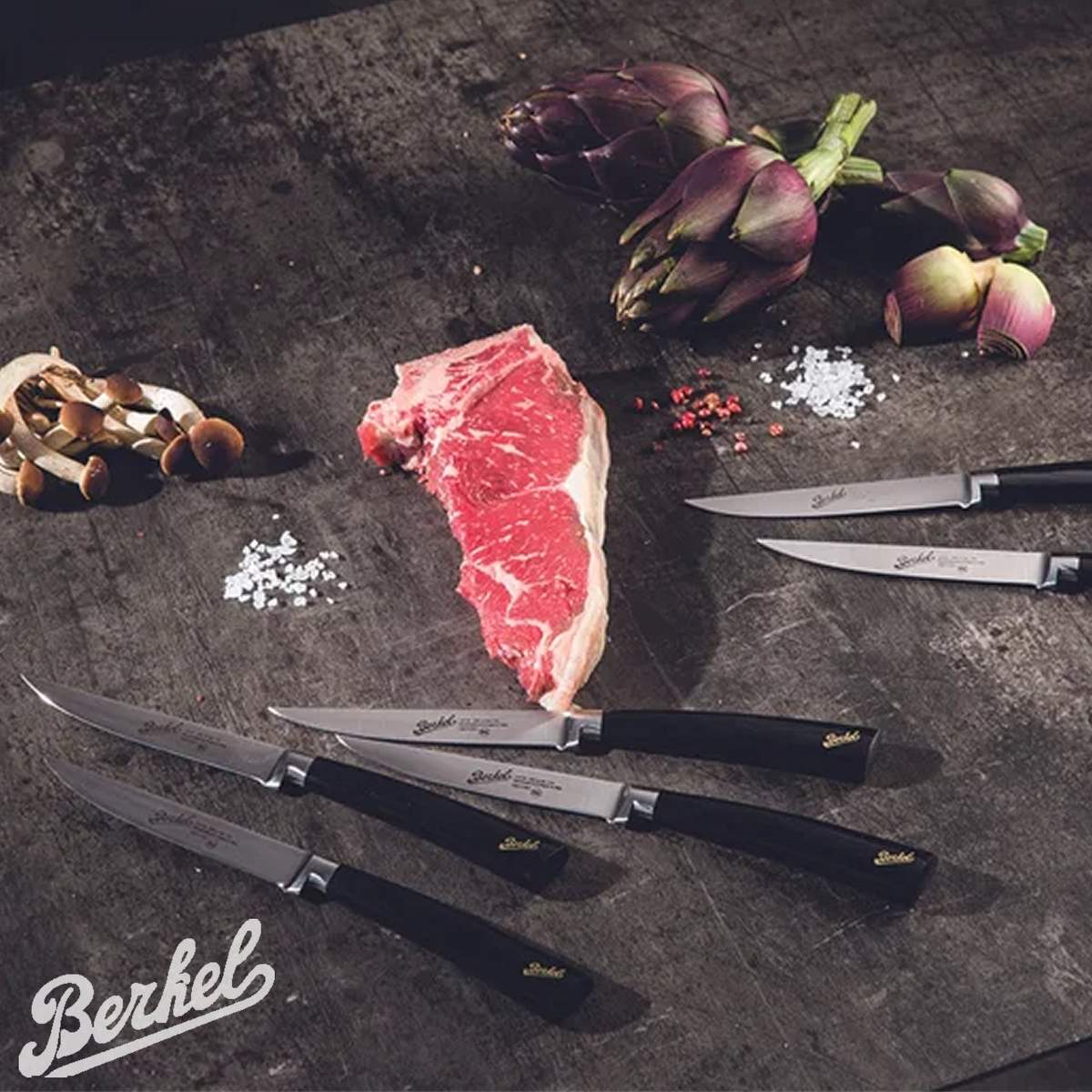 Set 6 coltelli da bistecca Berkel Elegance KEP6ST11SR - immagine 7