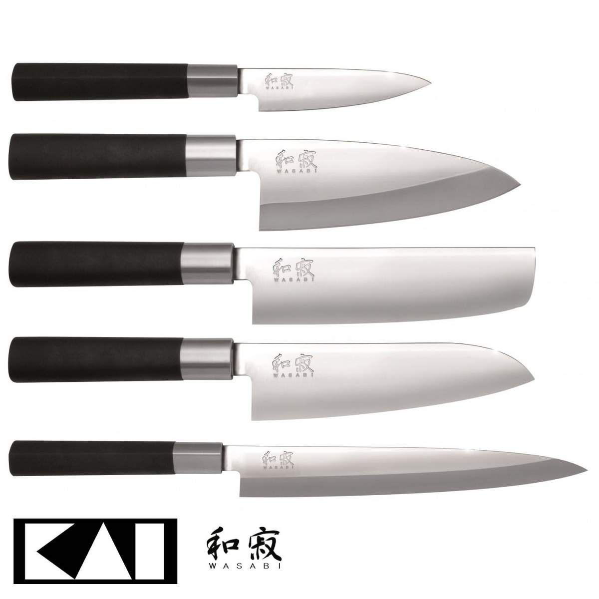 Set coltelli da cucina Kai Wasabi + Borsa portacoltelli DM-0781JP67 - immagine 4