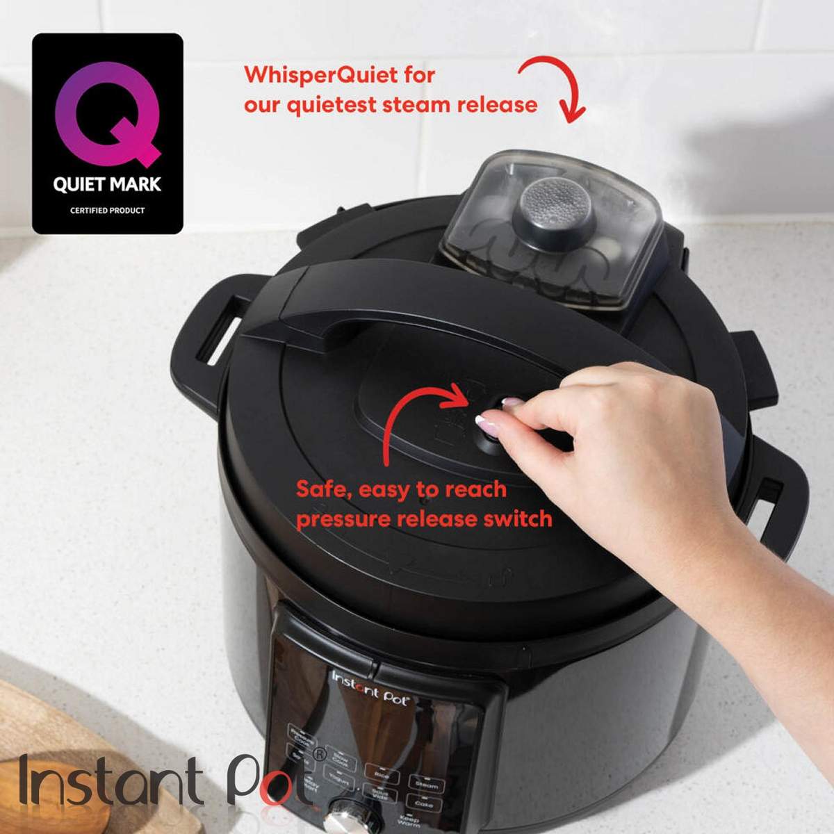 Multicooker Instant Pot Duo Whisper Quiet 5,7L IP 112-3079-01 - immagine 5