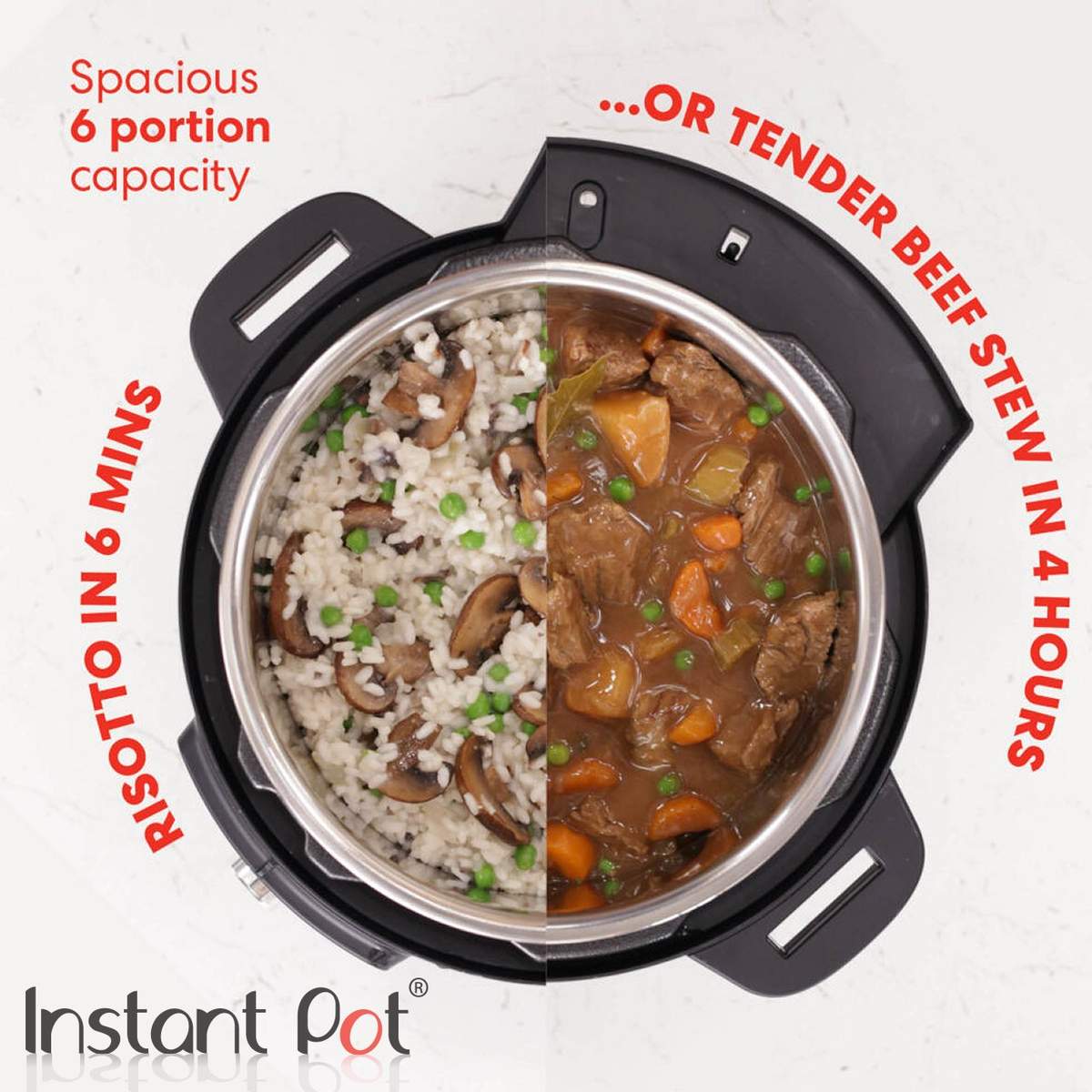 Multicooker Instant Pot Duo Whisper Quiet 5,7L IP 112-3079-01 - immagine 6