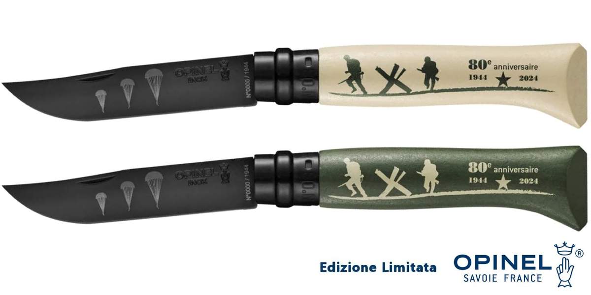 Set 2 coltelli Opinel N°08 D-Day 1944 Limited Edition OP-02940 - immagine 3