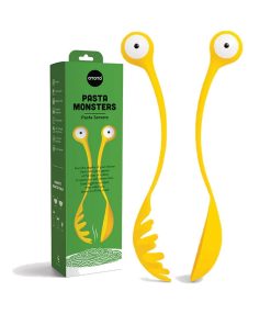 Cucchiaio e forchetta Ototo Pasta Monsters Yellow OT-910
