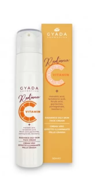 Crema Viso Illuminante Pelle Grassa Gyada Cosmetics - immagine 2