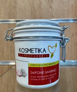 Scrub Sapone Marino Loto e Muschio Bianco Kosmetika