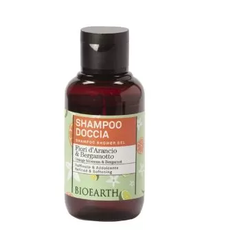 Shampoo Doccia Fiori d’arancio & Bergamotto 100 ml Bioearth - immagine 2