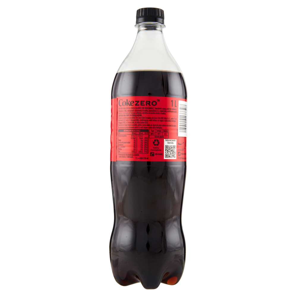 COCA COLA ZERO PET 1 LT - immagine 3