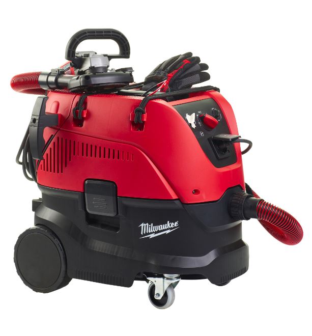 Milwaukee AS30LAC 4933459411 ASPIRATORE 30L CLASSE L CON PULIZIA FILTRO AUTOMATICA + ACCESSORI