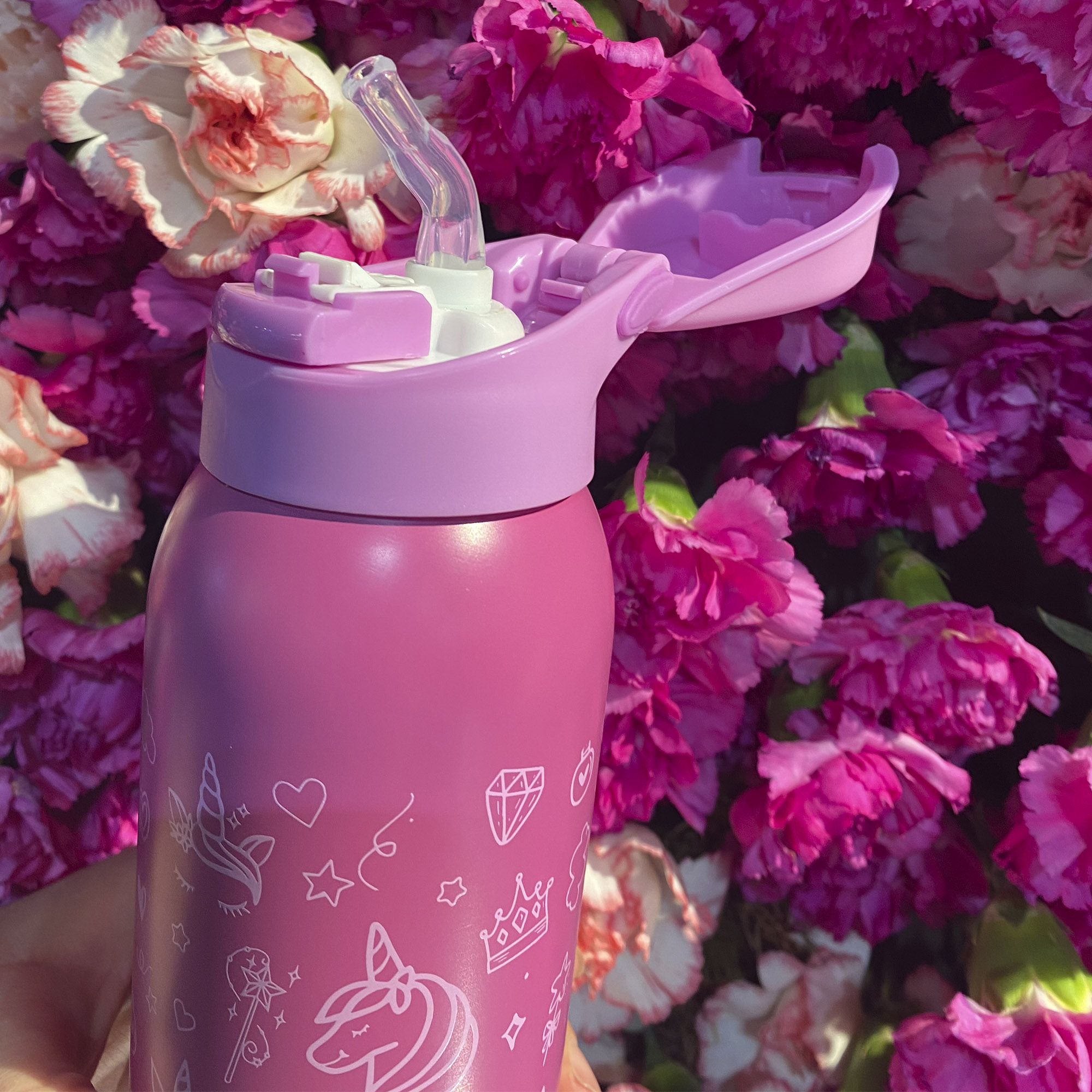 Borraccia Termica Baby con Cannuccia Acua Kids 350 ml – Iuppi Unicorno - immagine 4