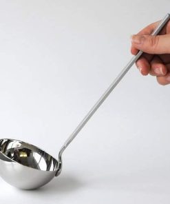 Alessi mestolo Dry satinato