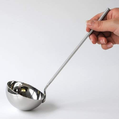 Alessi mestolo Dry satinato