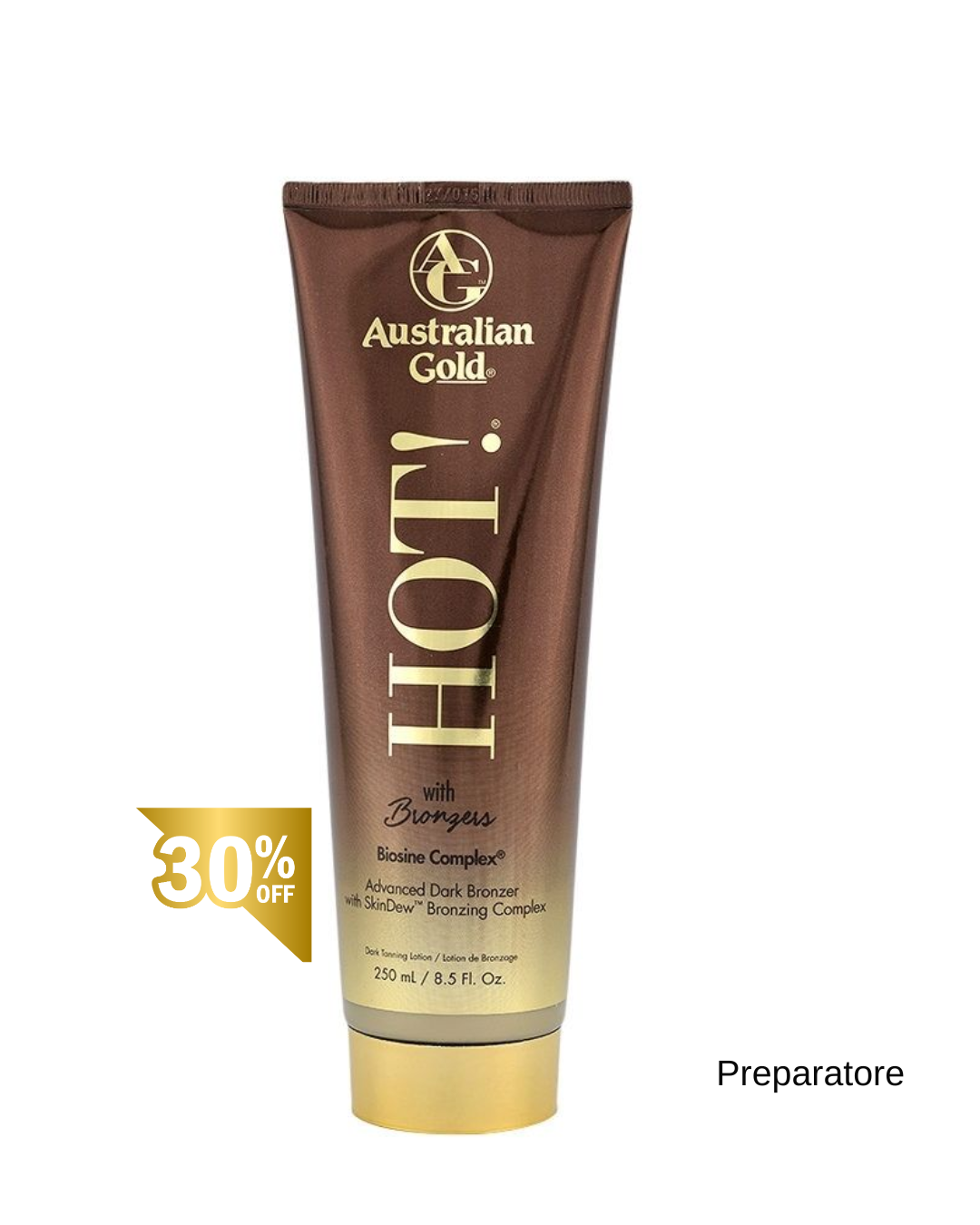 ALOE COLLECTION-HOT! CON BRONZERS/AUTOABBRONZANTE INTENSIFICATORE 250 ML - immagine 2