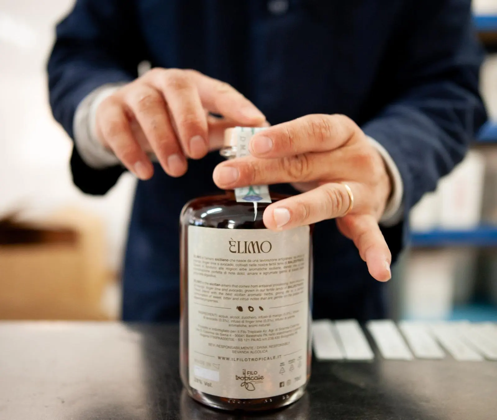 Amaro Tropicale Siciliano Èlimo - immagine 6