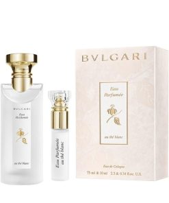BVLGARI EAU PARFUMEE AU THE BLANC EAU DE COLOGNE 75 ML + 10 ML