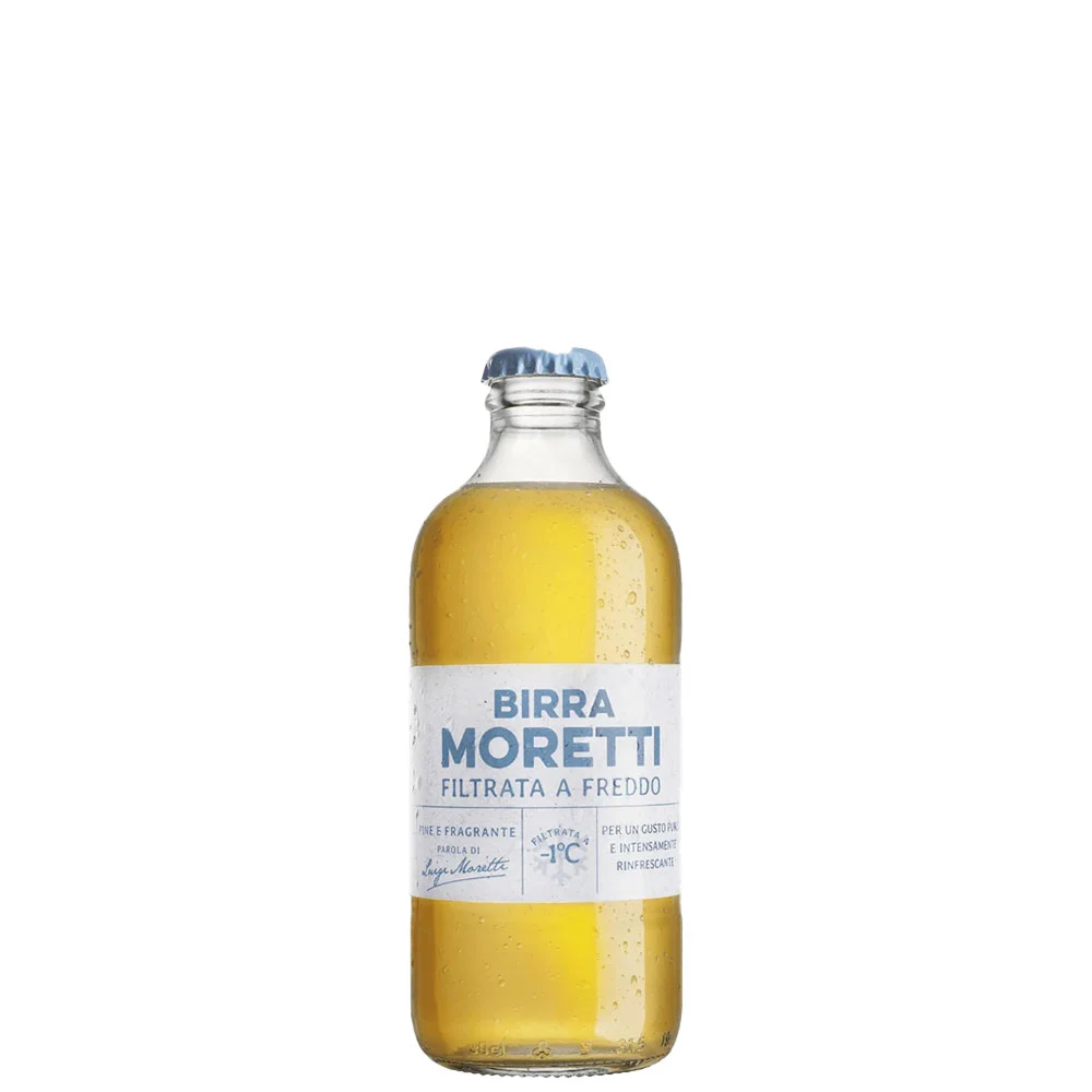 Birra Moretti Filtrata A Freddo cl 33 Vap X24