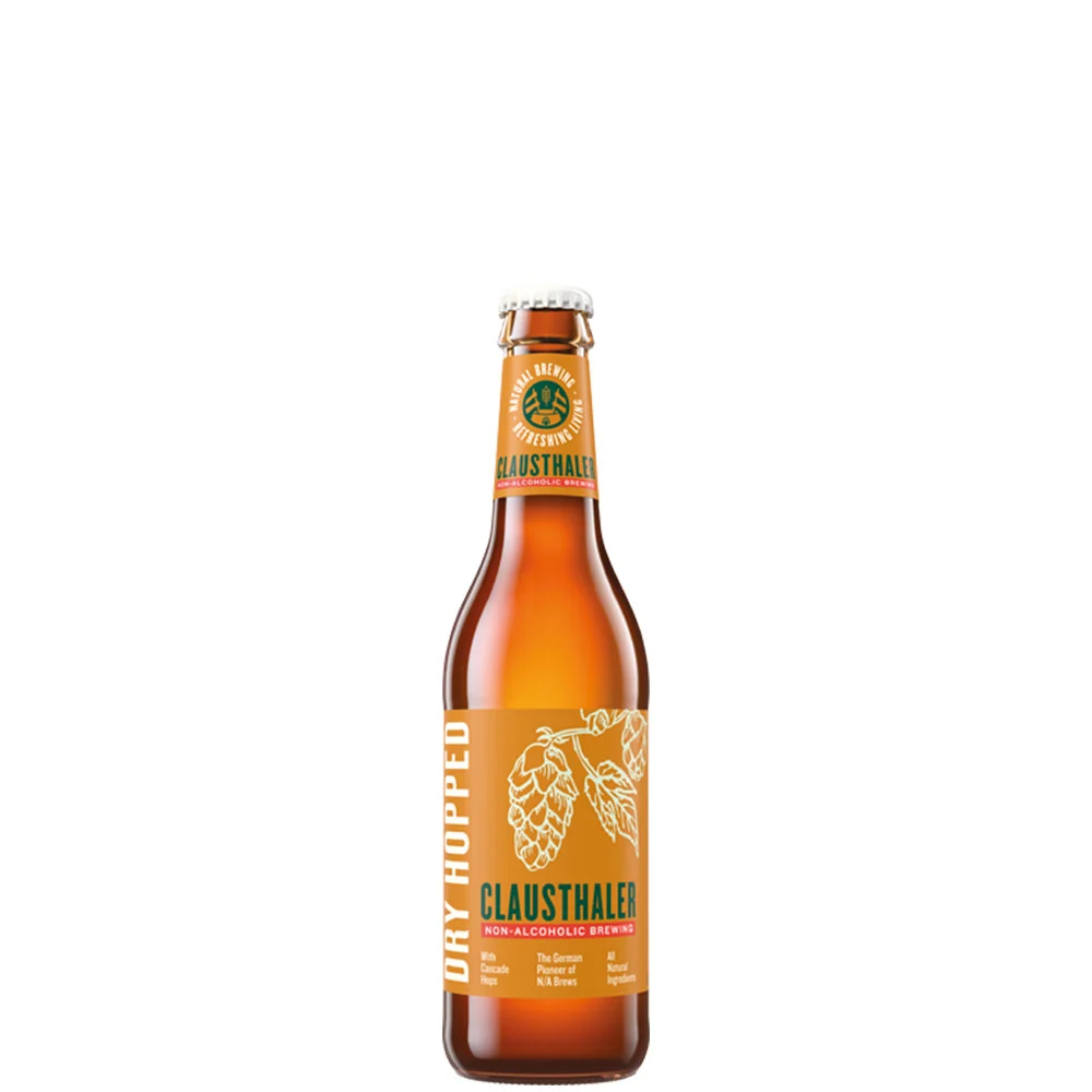 Birra Clausthaler Unfiltered Dry Hopped Analcolica cl 33 X24 - immagine 2