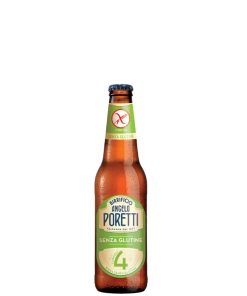 Birra Poretti Bap 4 Gluten Free cl 33 Tris Vap (senza Glutine) X24