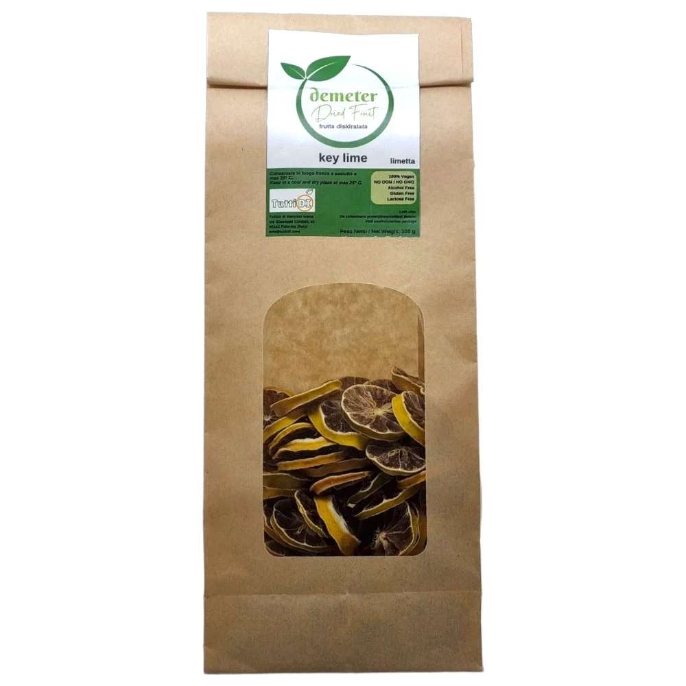 Frutta Disidratata Demeter Key Lime gr 100 Tuttidi - immagine 2