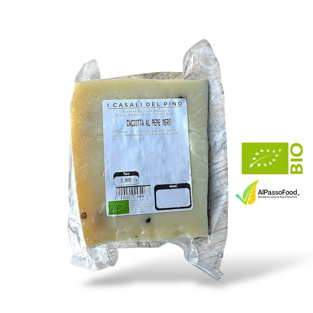 Caciotta al Pepe Nero Biologico 200g - immagine 3