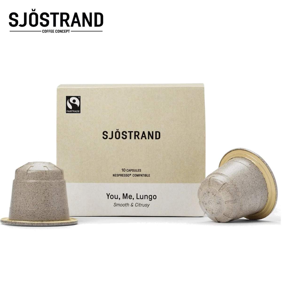 Capsule Sjostrand caffè lungo You & Me 10 pezzi C-R-YL-10 - immagine 3