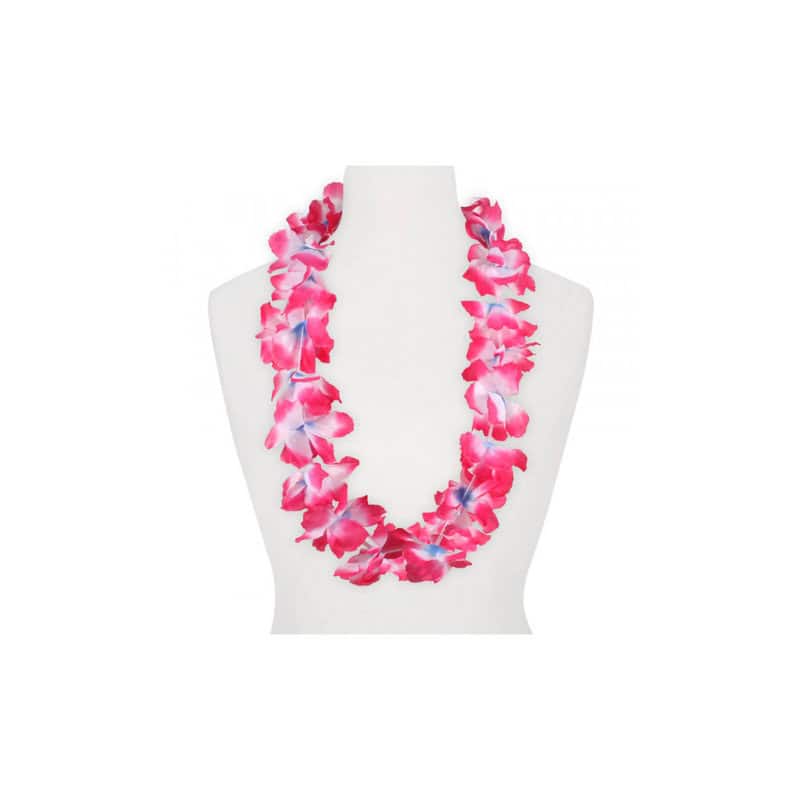 Ghirlanda Hawaiana MAXI Rosa - immagine 2