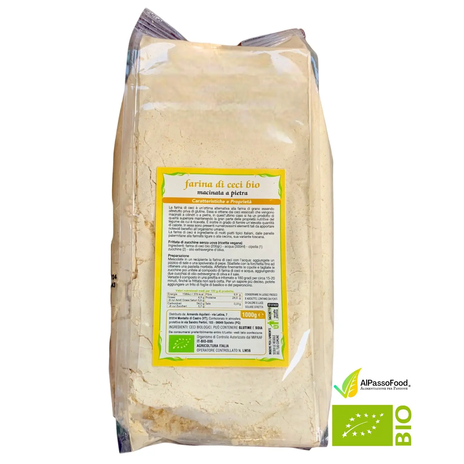 Farina di Ceci Biologica 1Kg - immagine 3