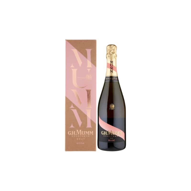 GH Mumm Rosé Brut Champagne con Astuccio - immagine 2