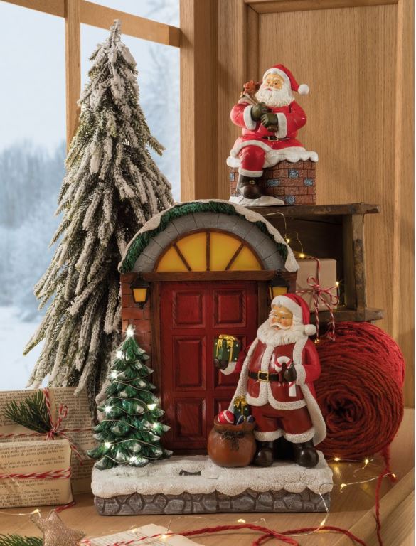 L’Oca Nera Happy Santa Decorazione - immagine 3