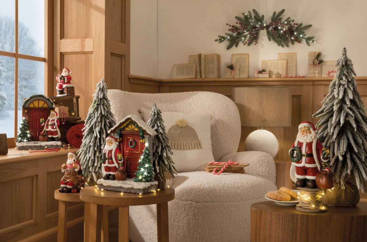 L’Oca Nera Happy Santa Decorazione - immagine 4