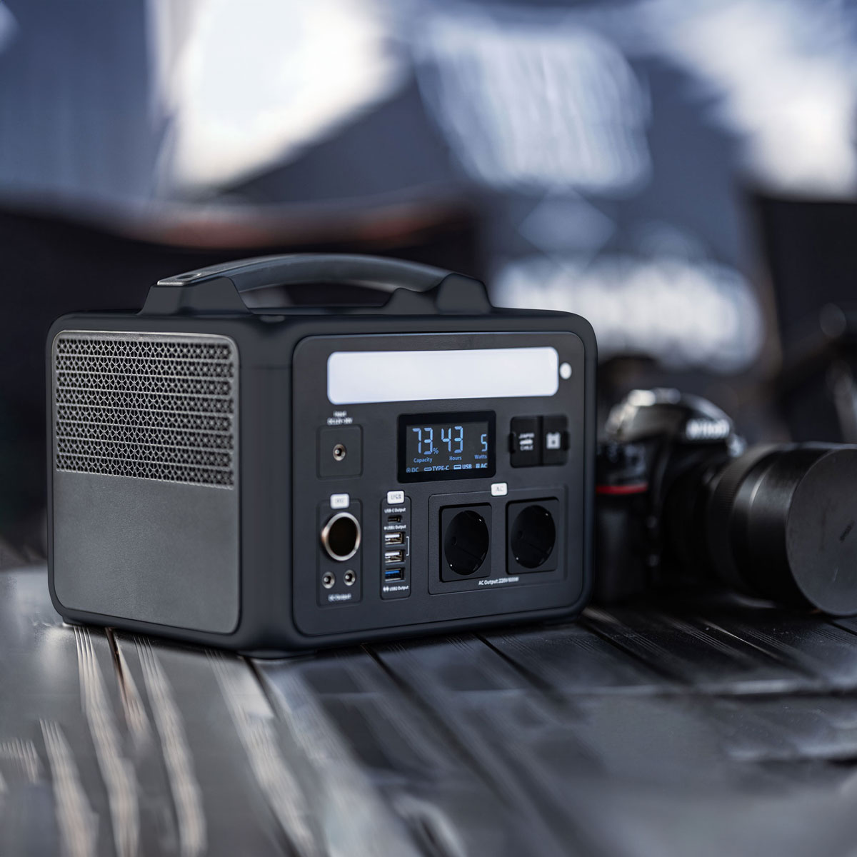 Intec I-BOX PB-20 POWER STATION GENERATORE 640Wh 220V - immagine 7